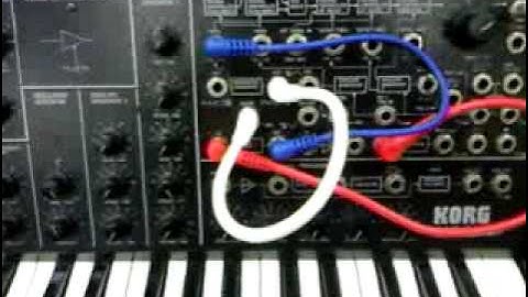 Korg MS-20 Sample & Hold Patch