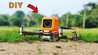 How To Make Mini 4K Camera Drone At Home Using Coreless Motor