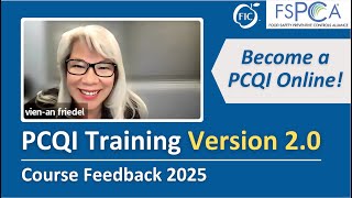 PCQI Training (Newest 2.0 Update!)