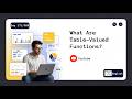 Day 171/365 | What Are Table-Valued Functions? | English