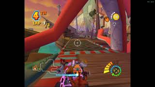 Peppino Scream In Crash Tag Team Racing