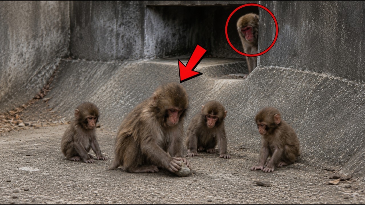 The Baby Monkeys Follow Punch All Day… Not Knowing They're Putting