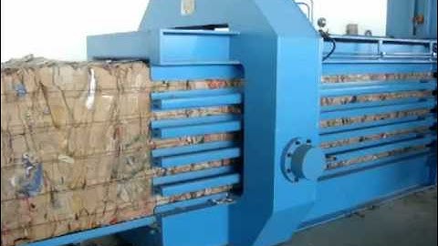 Automatic Horizontal Baling Press Machine (TECHGENE TB-1011H5)