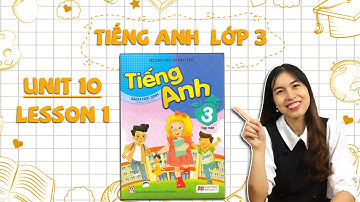 HỌC TIẾNG ANH LỚP 3 - Unit 10. What do you do at break time? - Lesson 1 - Thaki English