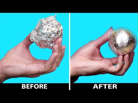 CRAZY FOIL TRICKS AND CRAFT IDEAS