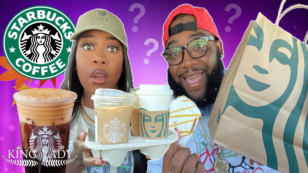 TRYING STARBUCKS NEW FALL MENU !! | Review