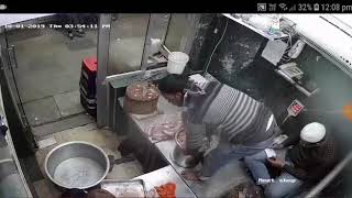 Live death in meat shop in delhi