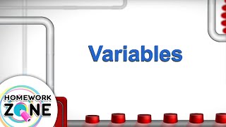 HOMEWORK ZONE - Variables