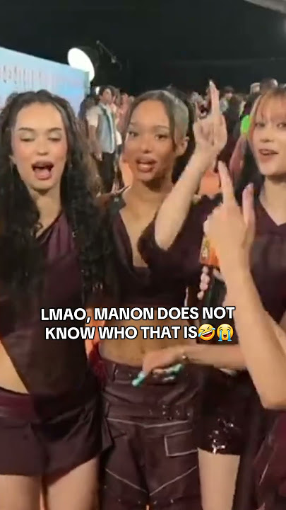 MANON DOES NOT KNOW SPONGEBOB 😭😭 #manon #katseye #kpop