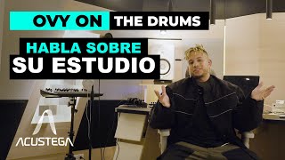¿Cómo es el estudio de Ovy On The Drums ?