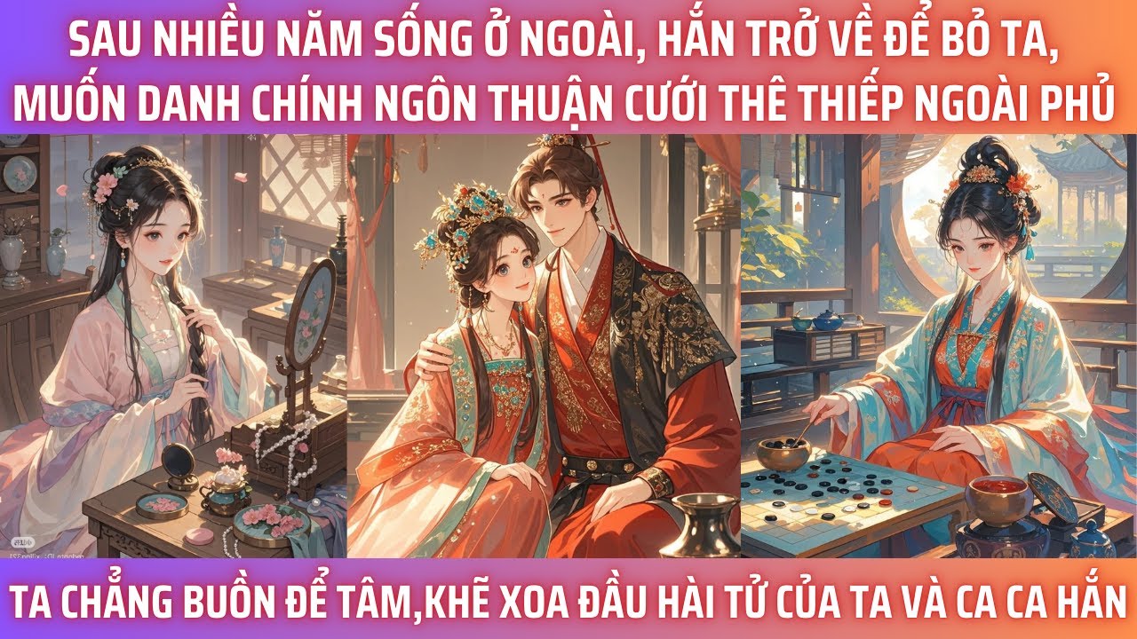 SAU NHIỀU NĂM SỐNG Ở NGOÀI, HẮN TRỞ VỀ ĐỂ BỎ TA. MUỐN DANH CHÍNH NGÔN THUẬN CƯỚI THÊ THIẾP BÊN NGOÀI