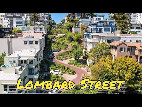 Guinness World Record Holder: Lombard St  | San Francisco, California 🇺🇸