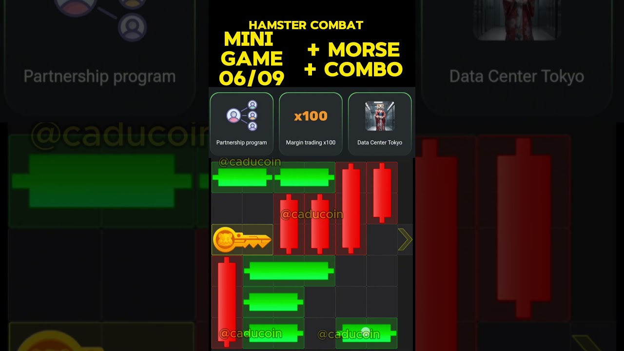 06/09  MINI GAME HAMSTER COMBAT + COMBO | MORSE 