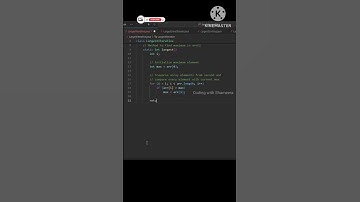 Find Largest Element in Array |Iterative method |@CodingwithShameera1 #java #programming