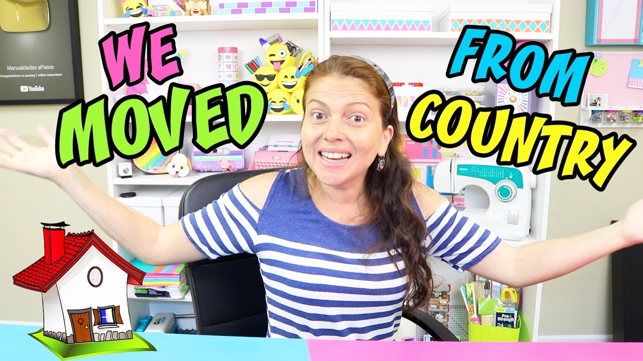 WE MOVED FROM COUNTRY - NEW Recording Studio | aPasos Crafts DIY