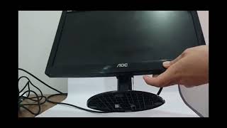 Monitor Aoc E1621sw c/ Defeito