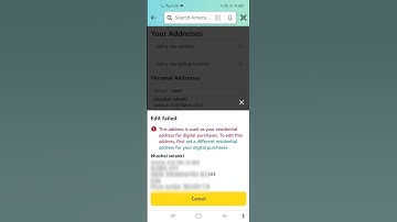 How To Change Delivery Address on Amazon App 📦