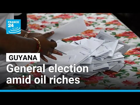 Guyana votes in general election amid oil riches, Venezuela disputes • FRANCE 24 English
