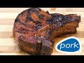 How to Dry Brine, Smoke and Grill Double Cut Pork Chops - Is Pink Pork Okay to Eat? - The Wolfe Pit