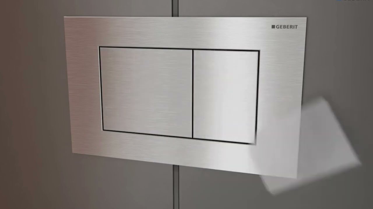How to Install a Geberit Flush Plate