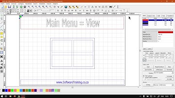 TruCUT RDWorks Quick Overview of the View Menu (Part 8) Main Menu Window Mini-Series
