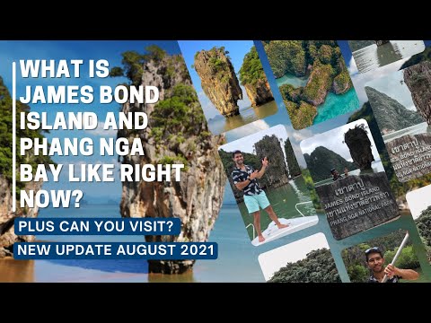 Vídeo: Amb  Gran Vaixell A  Illa James Bond: Excursions Inusuals A Phuket