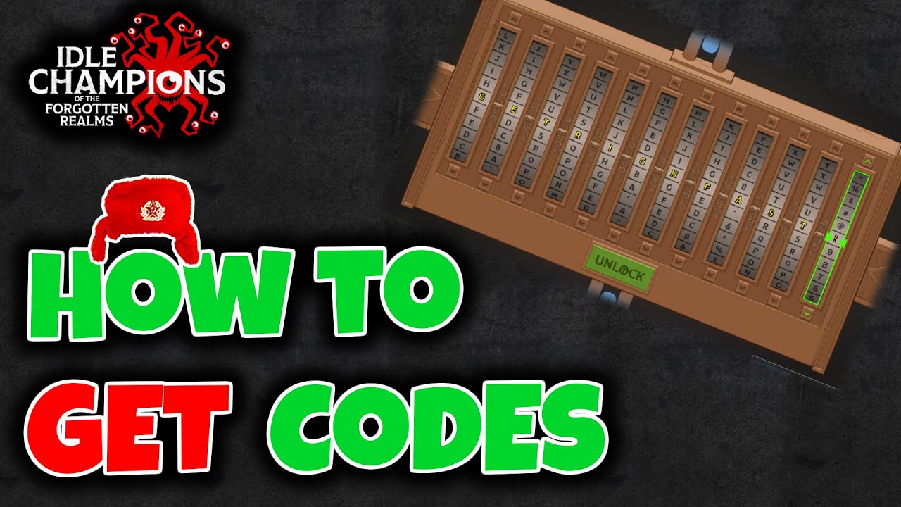 UP TO DATE Codes and How to them (28 sep) // Idle Champions of the Forgotten Realms - YouTube