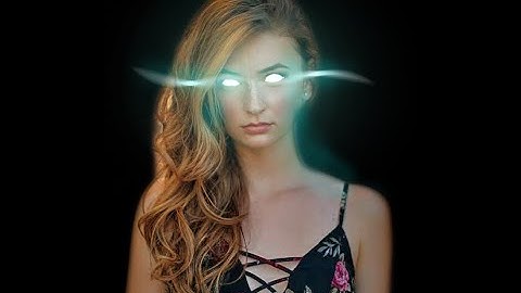 Glowing Eyes Superhuman Lighting Effect Photoshop #Tutorial.