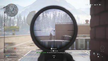 Warzone  - KAR98 Quickscope + Flashbang Kill?