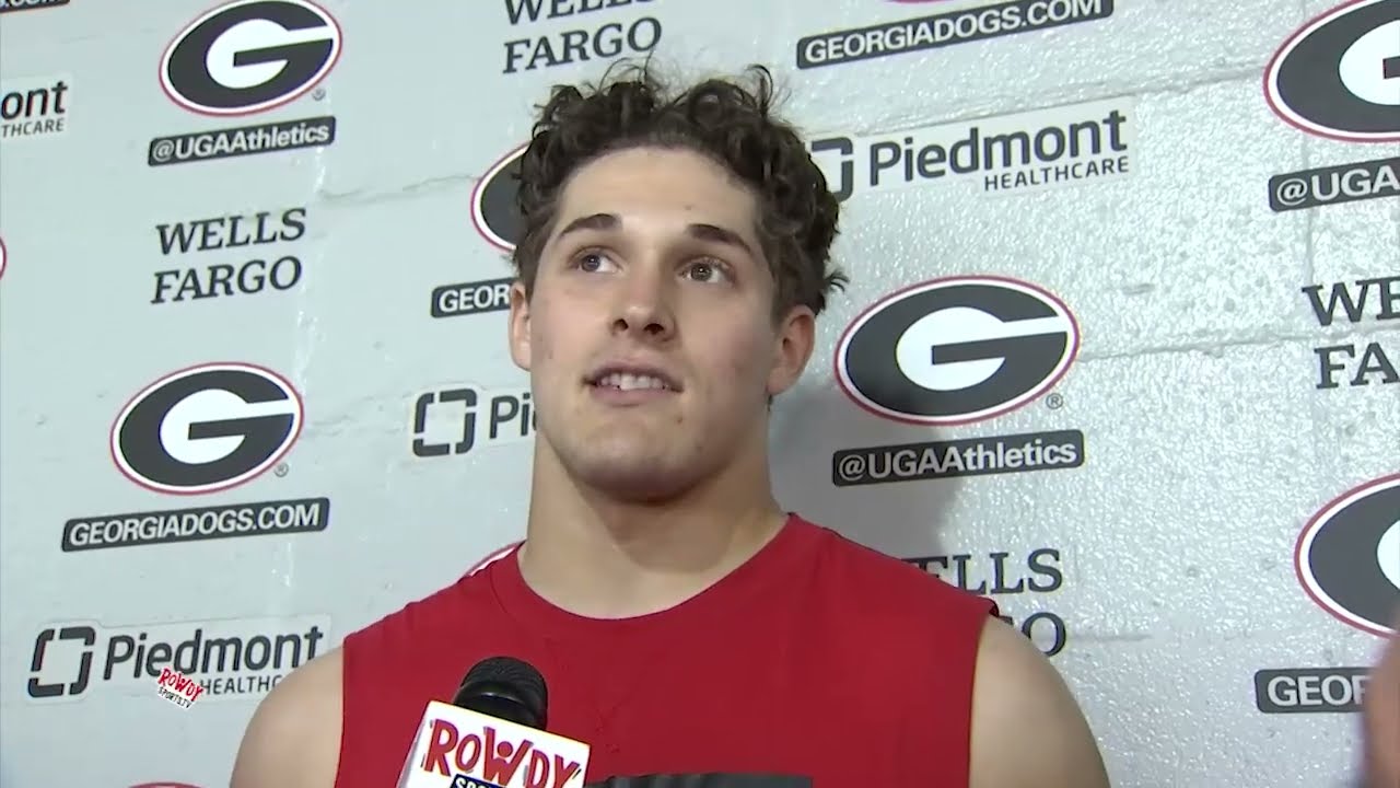 WATCH: Georgia Tight End Lawson Luckie discusses the fire and passion the Dogs hope to instill everywhere
