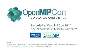 James Beyer (NVIDIA) at OpenMPCon 2015