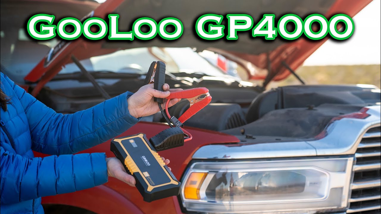 GOOLOO GP4000 Jump Starter / Power Bank Review 