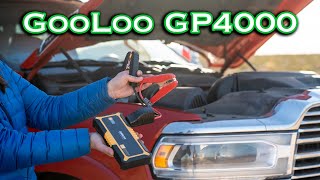 Gooloo GP4000 Jump Starter Review (Ram 3500 & UTV) 