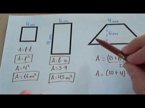 Video: Cómo Calcular El área De Un Cuadrilátero