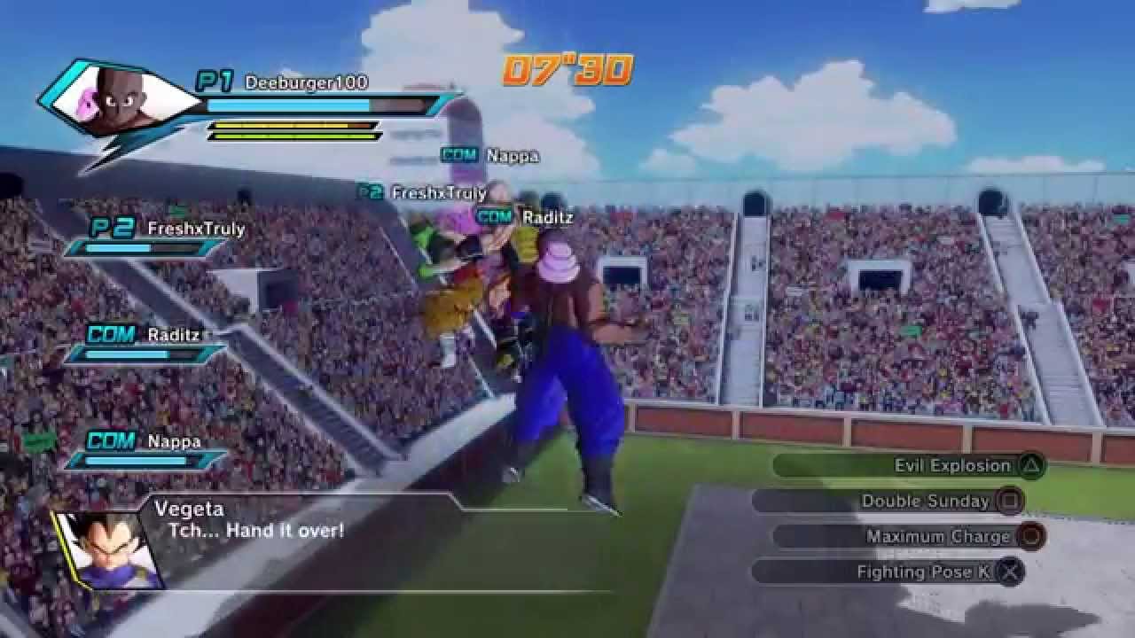 Deeburger100 and Freshxtruly dbz xenoverse ep#2