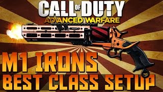 M1 irons BEST Class Setup - ️COD Advanced Warfare Custom Class Setup - Revolver Pistol