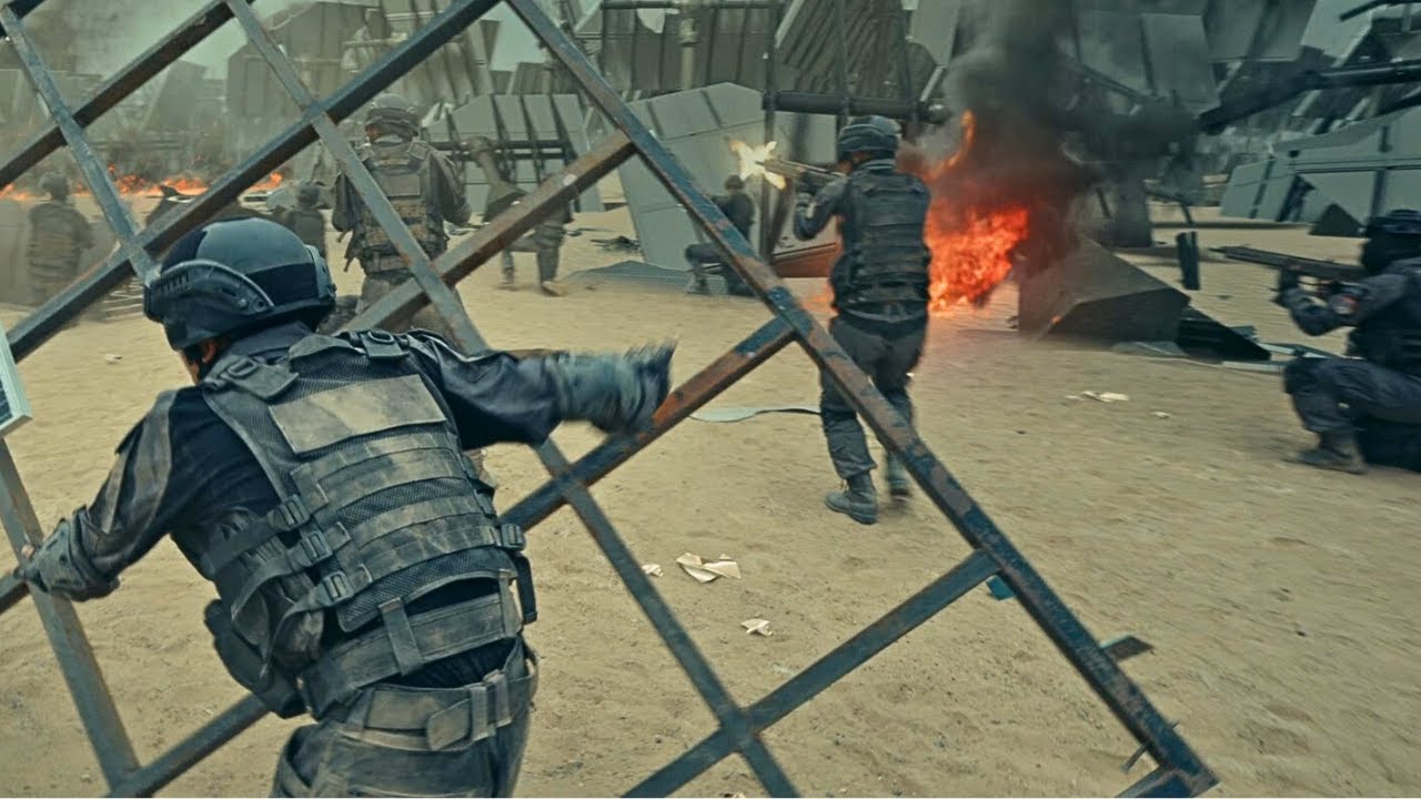 ФЭНТЕЗИ-ТРИЛЛЕР! ВРАЖДЕБНОЕ ИНОПЛАНЕТНОЕ ВТОРЖЕНИЕ ВЫЗВАЛО КОНЕЦ СВЕТА! Поле битвы. Падение мира