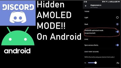 Discord Hidden AMOLED Dark Theme (Android Only)