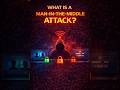 Public Wi-Fi Can Steal Your Money 😱 | MITM Attack Explained💀 #MITM#CyberSecurity#CyberAttack