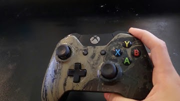 Custom hydro dipped xbox controller