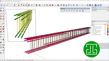 How to make 2 stirrup for beam | Toh Rebars | Extension for SketchUp