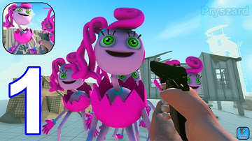 You VS 100 Mommy Long Legs - Gameplay Walkthrough Part 1 (iOS,Android Gameplay)