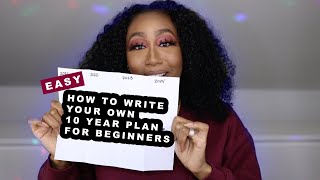 Celebrity HOW TO WRITE A 10 YEAR PLAN | EASY FOR BEGINNERS | KISLEV | VLOGMAS DAY 2 Wealth