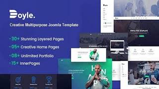 Doyle - Creative Multipurpose Joomla Template | Themeforest Website Templates and Themes