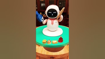smart eilik robot plays alone #ok #cute