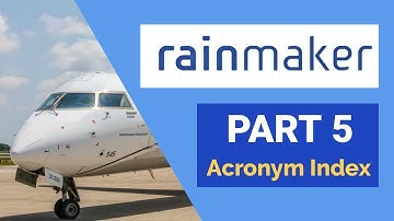 GoJet Pilot Group Rainmaker - Crewpay Part 5: Acronym Index
