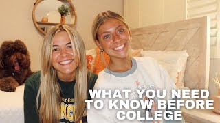 WHAT YOU NEED TO KNOW BEFORE COLLEGE: A college Q&amp;A | Erin Alexis