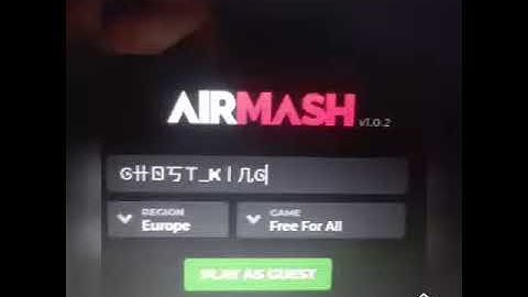 A short clip of airmash
