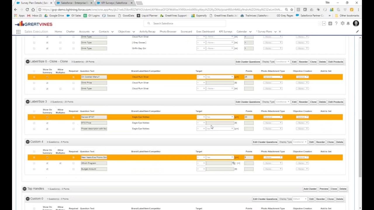Intro to GreatVines Survey and Retail Sales Execution Module