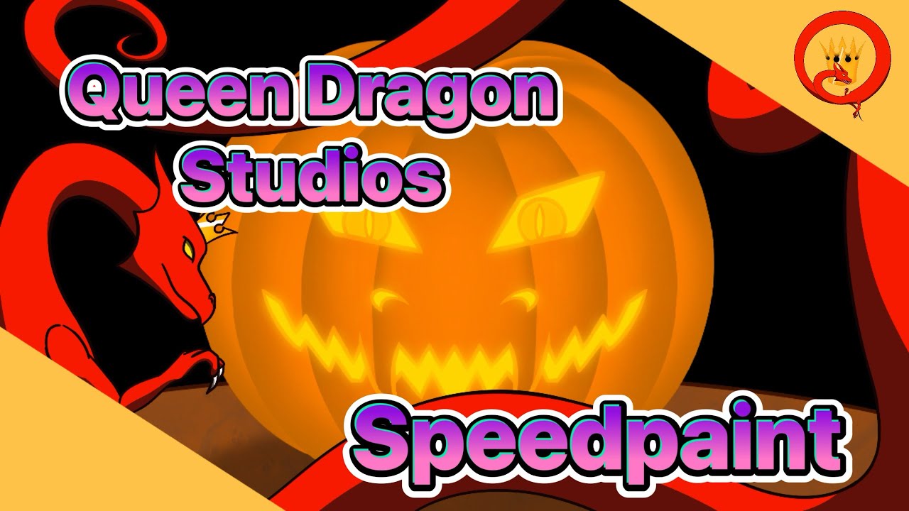 Queen Dragon Speedpaint: Jack’O Lantern